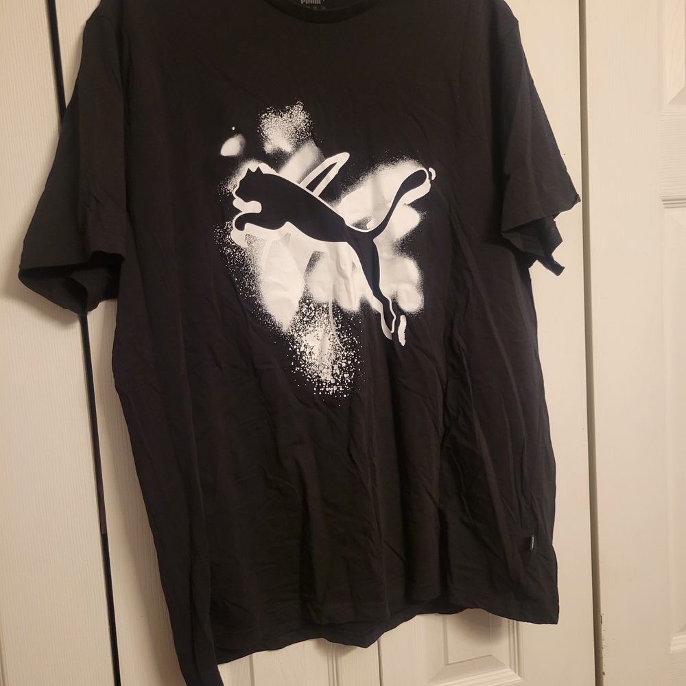 Puma Black T-Shirt for Men